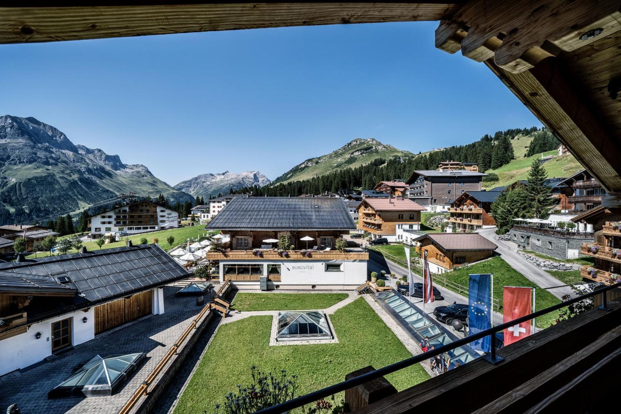 Burg Vital Resort Lech am Arlberg Exterior foto
